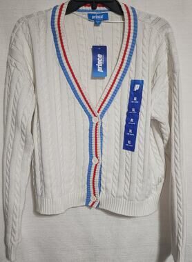 Prince knitted cardigan sweater women's XL